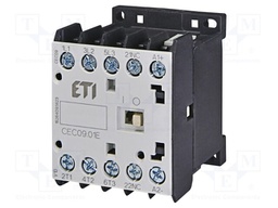 Contactor: 3-pole; NO x3; Auxiliary contacts: NC; 24VDC; 20A; CEC