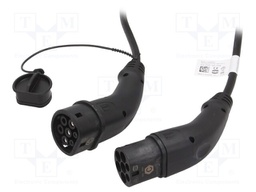 Cable; both sides,Type 2; 7.5m; one-phase; 3x6mm2+1x0,5mm2; 32A