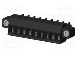 Connector: pluggable terminal block; plug; female; straight; 300V