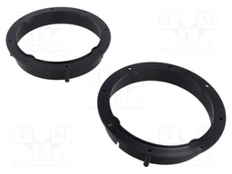 Speaker frame; 165mm; Audi,Seat,VW,Škoda; Audi A1 2010->; 2pcs.