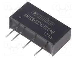 Converter: DC/DC; 1W; Uin: 4.75÷5.25V; 24VDC; Iout: 41mA; SIP7; 2.1g