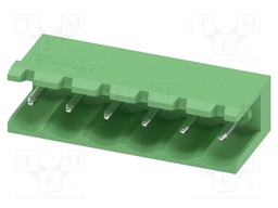 PCB headers, nominal cross section: 2.5 mm?, color: green, n