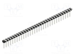 Connector: pin strips; pin header; male; PIN: 31; 2.54mm; THT; 1x31