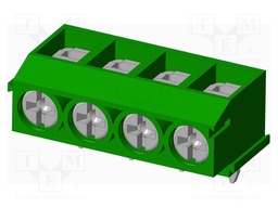 Connector: PCB terminal block; terminal; straight; on PCBs; T3