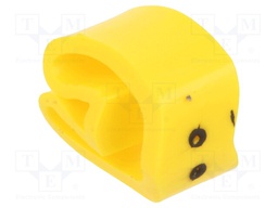 Markers for cables and wires; Label symbol: : ; 4÷10mm; PVC; PA