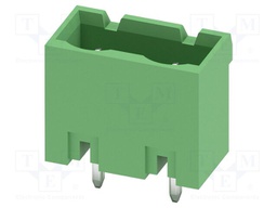 PCB headers, nominal cross section: 2.5 mm?, color: green, n