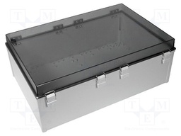 Enclosure: wall mounting; X: 600mm; Y: 400mm; Z: 220mm; CAB; grey