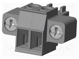 Connector: pluggable terminal block; plug; female; straight; grey
