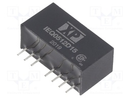 Isolated Board Mount DC/DC Converter, ITE, 2 Output, 5 W, 15 V, 167 mA, -15 V
