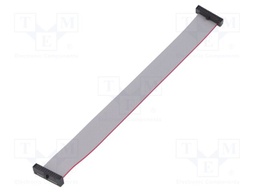 Ribbon cable with IDC connectors; Tape ph: 0.64mm; 152.4mm
