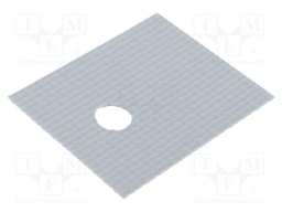 Heat transfer pad: silicone; Thk: 0.23mm; 900mW/mK; -60÷200°C; 5kV