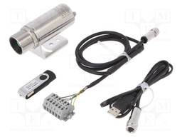 Infrared camera; -20÷100°C,0÷250°C,150÷900°C; 80mK; 9Hz; 29°x22°