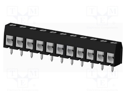 Connector: PCB terminal block; terminal; Plating: tinned; on PCBs