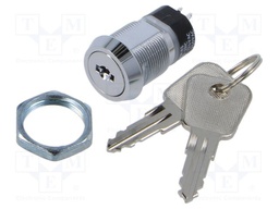 Switch: key switch; Stabl.pos: 2; Switch.method: OFF-ON; Key: flat