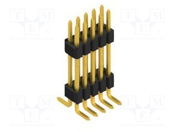 Connector: pin strips; pin header; male; PIN: 10; 1.27mm; SMT; 2x5