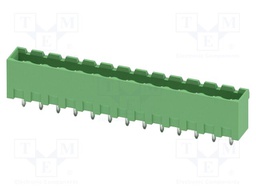 PCB headers, nominal cross section: 2.5 mm?, color: green, n