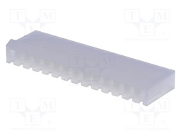 Plug; wire-board; female; 3.96mm; PIN: 14; w/o contacts; for cable