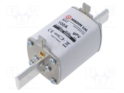 Fuse: fuse; gPV; 100A; 1kVDC; industrial; NH1