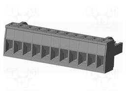 Connector: pluggable terminal block; plug; female; straight; grey