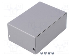 Enclosure: multipurpose; X: 72mm; Y: 103mm; Z: 43mm; AL BOX; grey