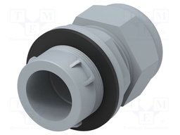 Cable gland; M16; IP68; Mat: polyamide; grey; Entrelec