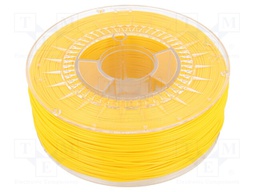 Filament: ABS+; 1.75mm; yellow (bright); Printing temp: 230÷240°C