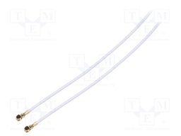 Cable: coaxial; U.FL,both sides; female; angled 90°; female; 0.3m