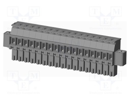 Connector: pluggable terminal block; plug; female; angled 90°