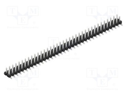 Connector: pin strips; pin header; male; PIN: 72; 2.54mm; SMT; 2x36