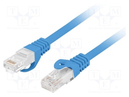 Patch cord; RJ45 plug,both sides; U/UTP; 6; stranded; Cu; LSZH