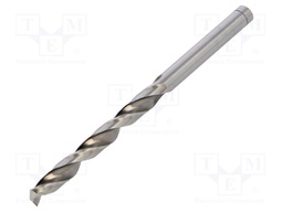 Drill bit; for metal; Ø: 5.1mm; L: 86mm; HSS; Working part len: 52mm