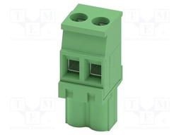 PCB connector, nominal cross section: 2.5 mm?, color: green,