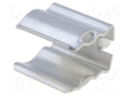 Fuse clips; cylindrical fuses; Mounting: THT