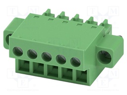 PCB connector, nominal cross section: 1.5 mm?, color: green,