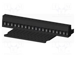 Connector: pluggable terminal block; plug; female; straight; 5mm