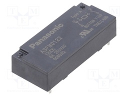 Relay: miniature; NC + NO; Ucoil: 12VDC; 4A/250VAC; 4A/30VDC; 6A