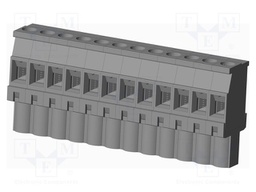 Connector: pluggable terminal block; plug; female; angled 90°