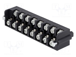 Pluggable terminal block; 5.08mm; ways: 16; angled 90°; plug; 15A