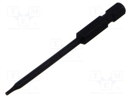 Screwdriver bit; Torx®; TX06; Overall len: 70mm