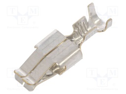 Contact; female; 6.3x0.8mm; Standard Timer; tinned; 0.5÷1.5mm2