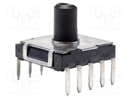 Switch: rotary; Pos: 9; Poles number: 1; THT; Leads: for PCB; L: 5.8mm