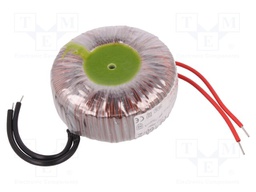 Transformer: toroidal; 100VA; 230VAC; 21V; 4.76A; 1.1kg; Ø: 92mm