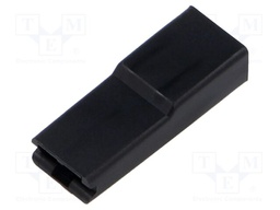 Terminals cover; female; for push-on 6.3mm connectors; ways: 1
