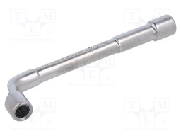 Key; L-type,socket spanner; 6mm,HEX 6mm; tool steel; 95mm