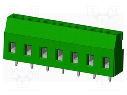 Connector: PCB terminal block; terminal; Plating: tinned; on PCBs