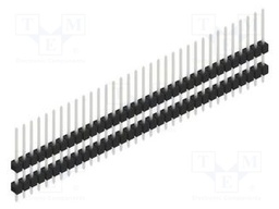 Connector: pin strips; pin header; male; PIN: 34; 2.54mm; THT; 1x34