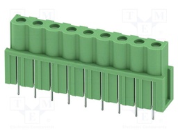 PCB headers, nominal cross section: 2.5 mm?, color: green, n
