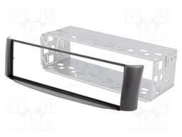Radio mounting frame; Smart; 1 DIN; grey