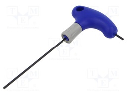 Screwdriver; hex key; HEX 2mm; Blade length: 100mm