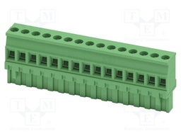 PCB connector, nominal cross section: 2.5 mm?, color: green,